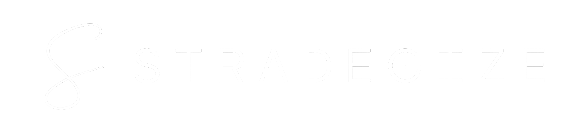 White logo Stradegize